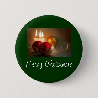 Christmas 2 6 cm round badge