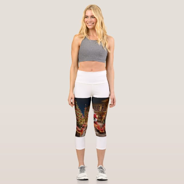 Christmas 2. capri leggings (Front)