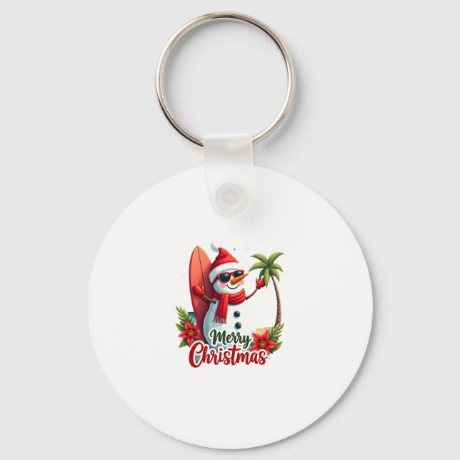 christmas (2) key ring (Front)