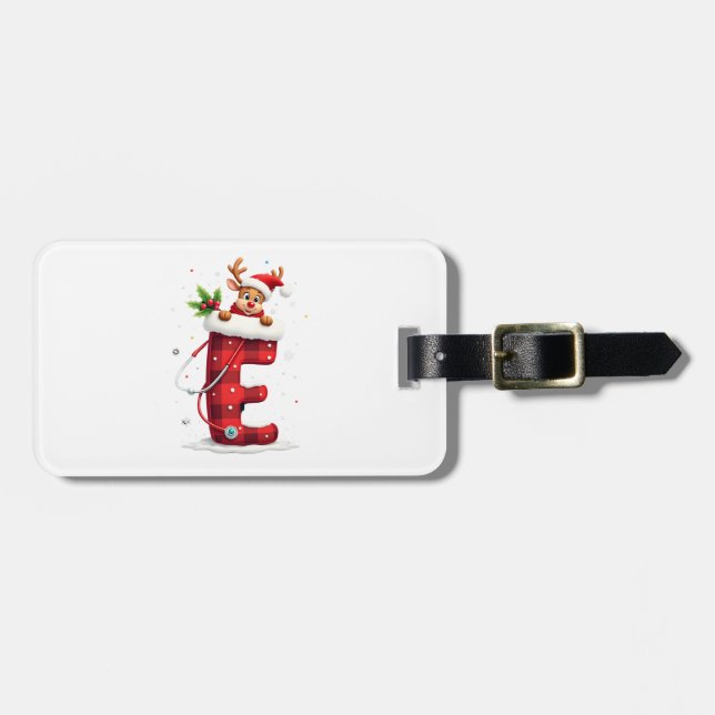 Christmas (2) luggage tag (Front Horizontal)