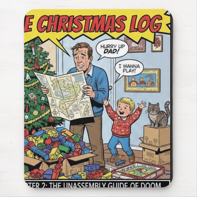 christmas 2 mouse mat (Front)