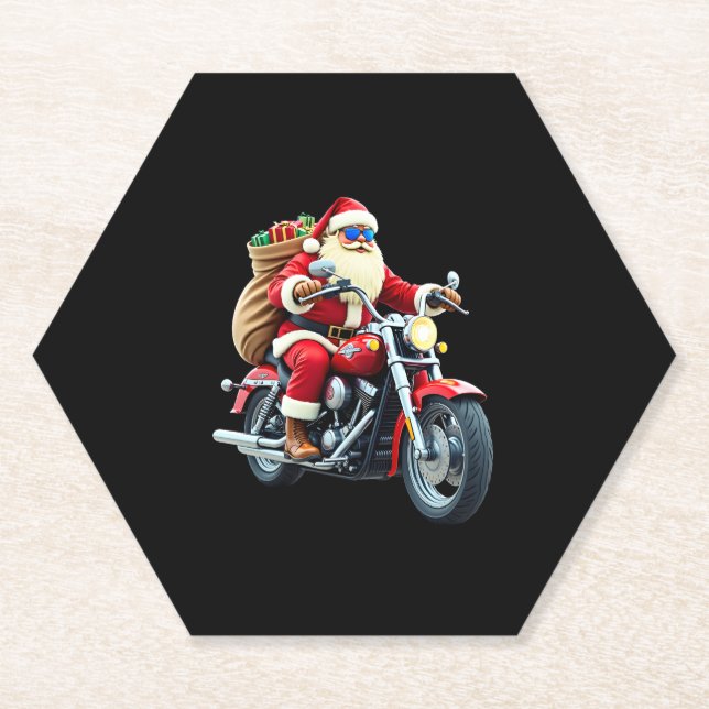 Christmas (2) paper coaster (Front)