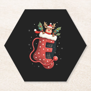 Christmas (2) paper coaster