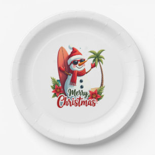 christmas (2) paper plate