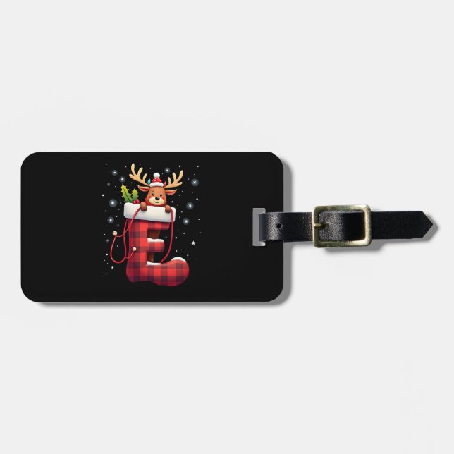 Christmas (3) luggage tag (Front Horizontal)