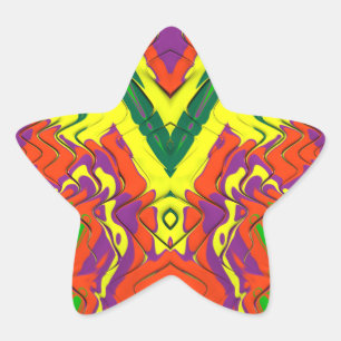 CHRISTMAS 3D STAR ~ STAR STICKER