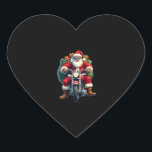 Christmas (4) heart sticker<br><div class="desc">Christmas (4)</div>