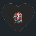 Christmas (4) heart sticker<br><div class="desc">Christmas (4)</div>