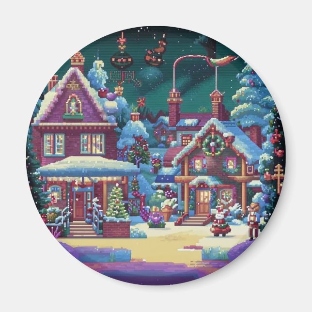 Christmas 4. magnet (Front)