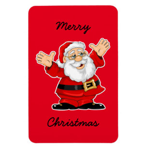 Christmas 4"x6" Photo Magnet/Santa Magnet