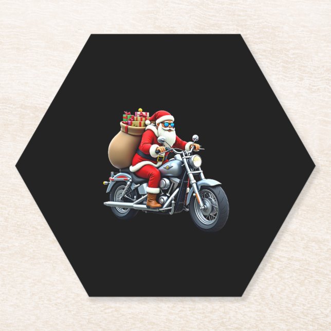 Christmas (5) paper coaster (Front)