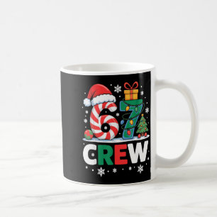 Christmas 67 Crew Brainrot Candy Cane Lights Coffee Mug