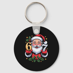 Christmas 67 Funny Xmas Six Seven Ugly Sweater 6-7 Key Ring