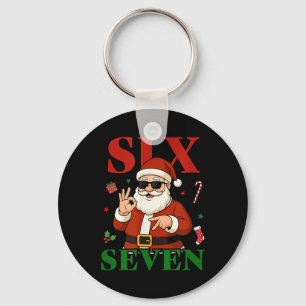 Christmas 67 Six Seven Funny Gen Z Alpha Slang Mem Key Ring
