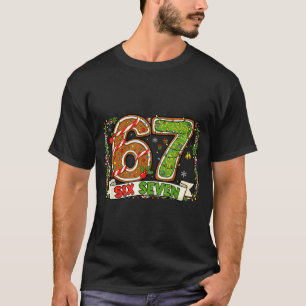 Christmas 67 Xmas Gen Rizzmas 6 7 Santa Brainrot M T-Shirt