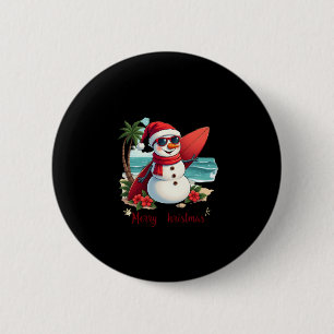 christmas  6 cm round badge