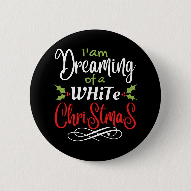 Christmas 6 Cm Round Badge (Front)