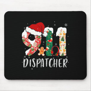 Christmas 911 Dispatcher Mouse Mat