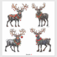 Christmas_9 Custom-Cut Vinyl Sticker