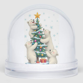 Christmas - A Family Holiday, Author Natasha Us   Snowglobe