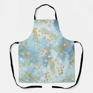 Christmas Abstract Art Apron