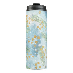 Christmas Abstract Art Thermal Tumbler