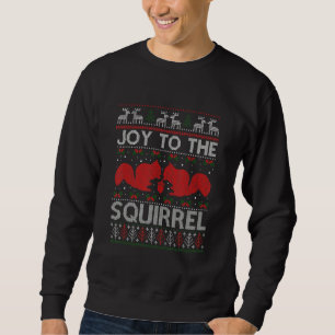 Christmas Acorn Squirrel Xmas Sweatshirt