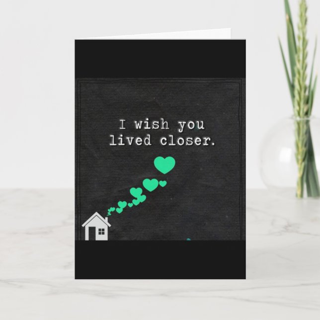 CHRISTMAS *ACROSS THE MILES* HOLIDAY CARD (Front)