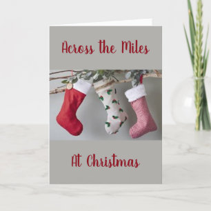 CHRISTMAS *ACROSS THE MILES* HOLIDAY CARD