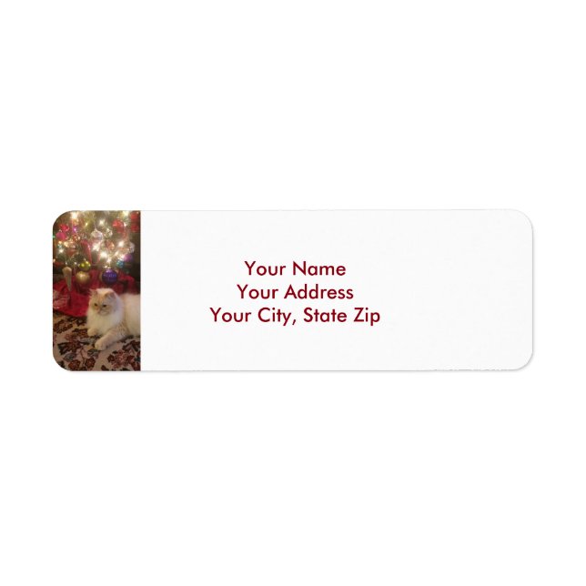 Christmas Address Labels (Front)