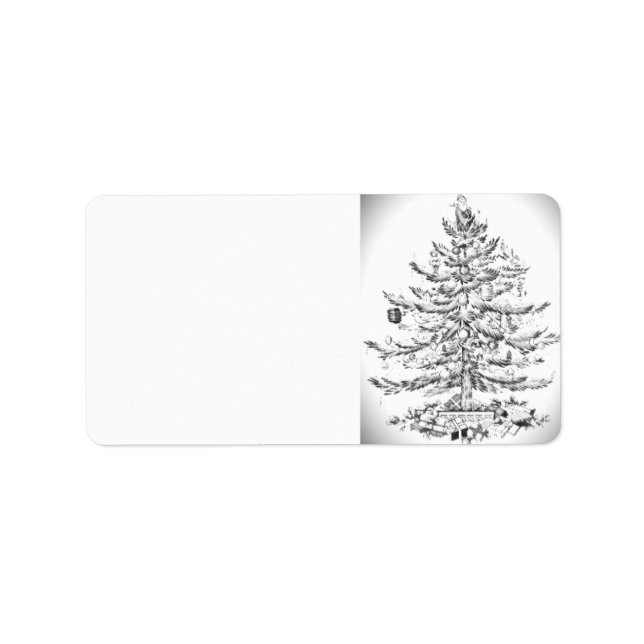 Christmas Address Labels stickers  (Front)
