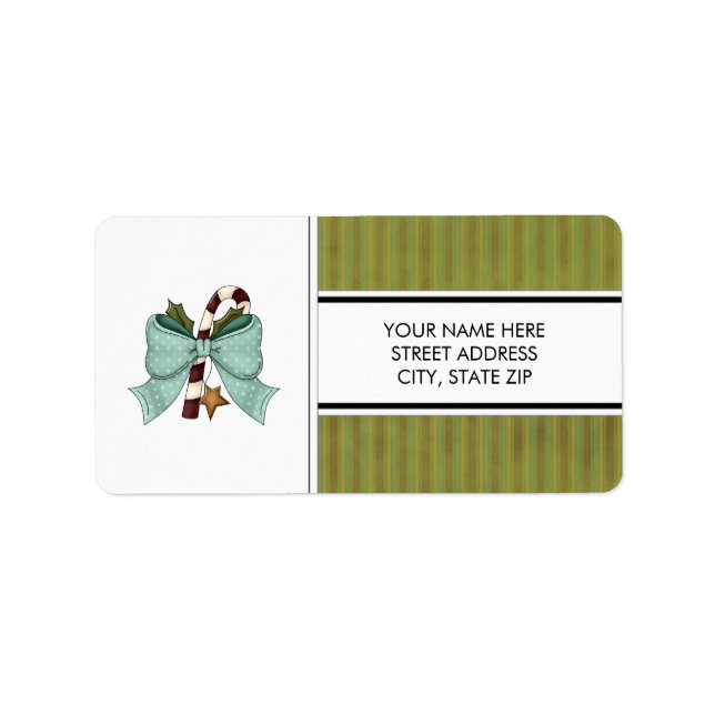 Christmas Address Mailing Labels (Front)
