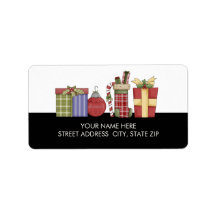 Christmas Address Mailing Labels