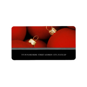 Christmas Address Mailing Labels