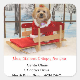 Christmas Address Stickers