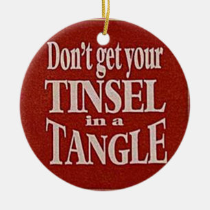 CHRISTMAS ADULT HUMOR ORNAMENT