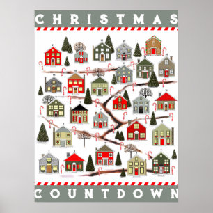 Christmas Advent Calendar 2023 Poster