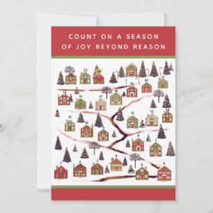 Christmas Advent Calendar Cards