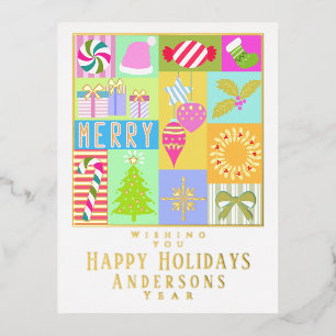 Christmas Advent Calendar Christmas Card