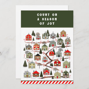 Christmas Advent Calendar Holiday Cards