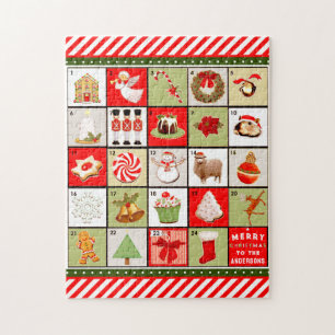 Christmas Advent Calendar Jigsaw Puzzle