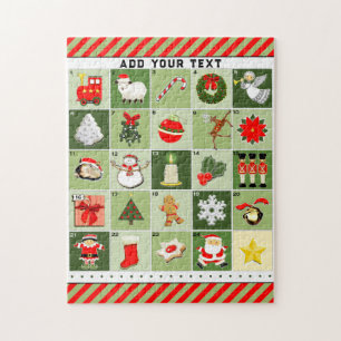 Christmas Advent Calendar Jigsaw Puzzle