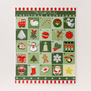 Christmas Advent Calendar Jigsaw Puzzle