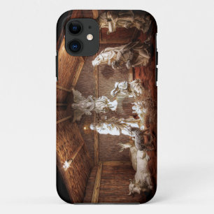 Christmas Advent Jesus Nativity Manger Scene iPhone 11 Case