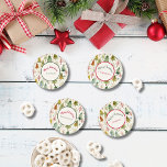 Christmas Aesthetics Green Brown Forest Pine Trees Coaster Set<br><div class="desc">Surprise your Party Guests this season with their own personalised Christmas Aesthetics Green Brown Forest Pine Trees Coaster Set</div>