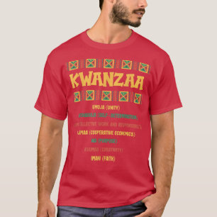 Christmas African American  Kwanzaa  T-Shirt