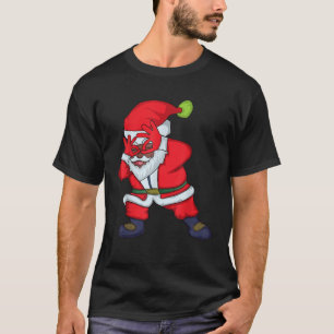 Christmas African American Santa Claus Griddy Danc T-Shirt