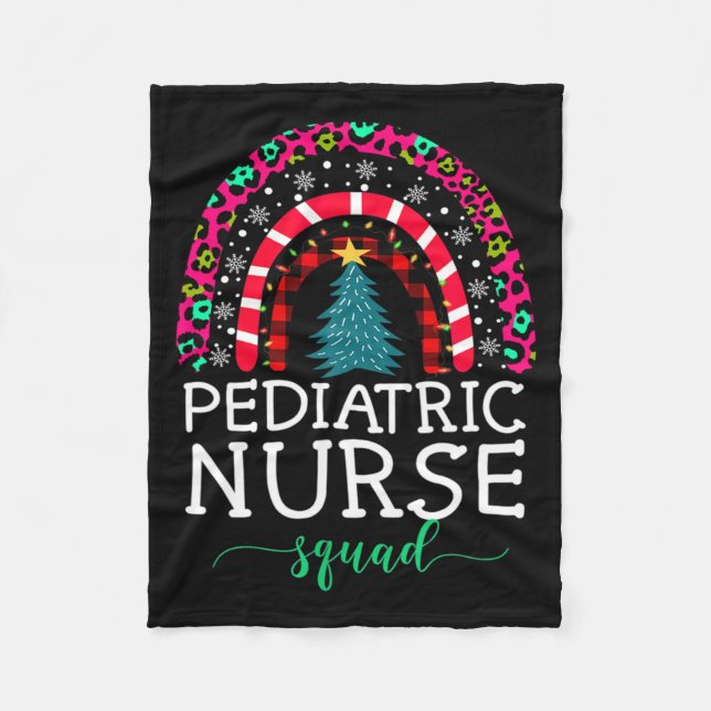 Christmas Afro African American Black Gnomes Xmas  Fleece Blanket (Front)