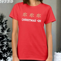 Christmas age number gold snowflake monogram 