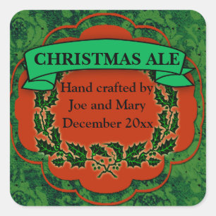 Christmas Ale, Beer and Brew Labels